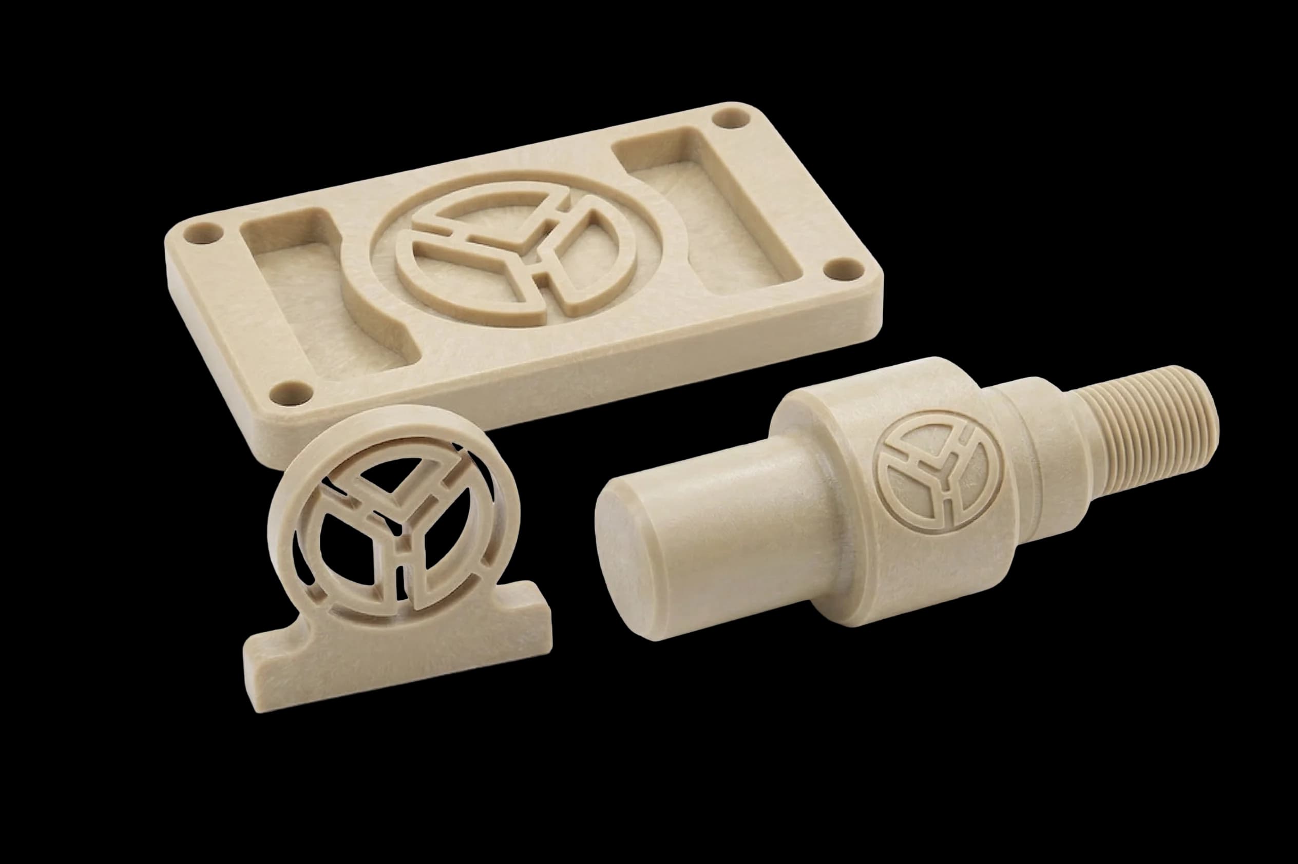 PEEK material stock and high-performance machined components