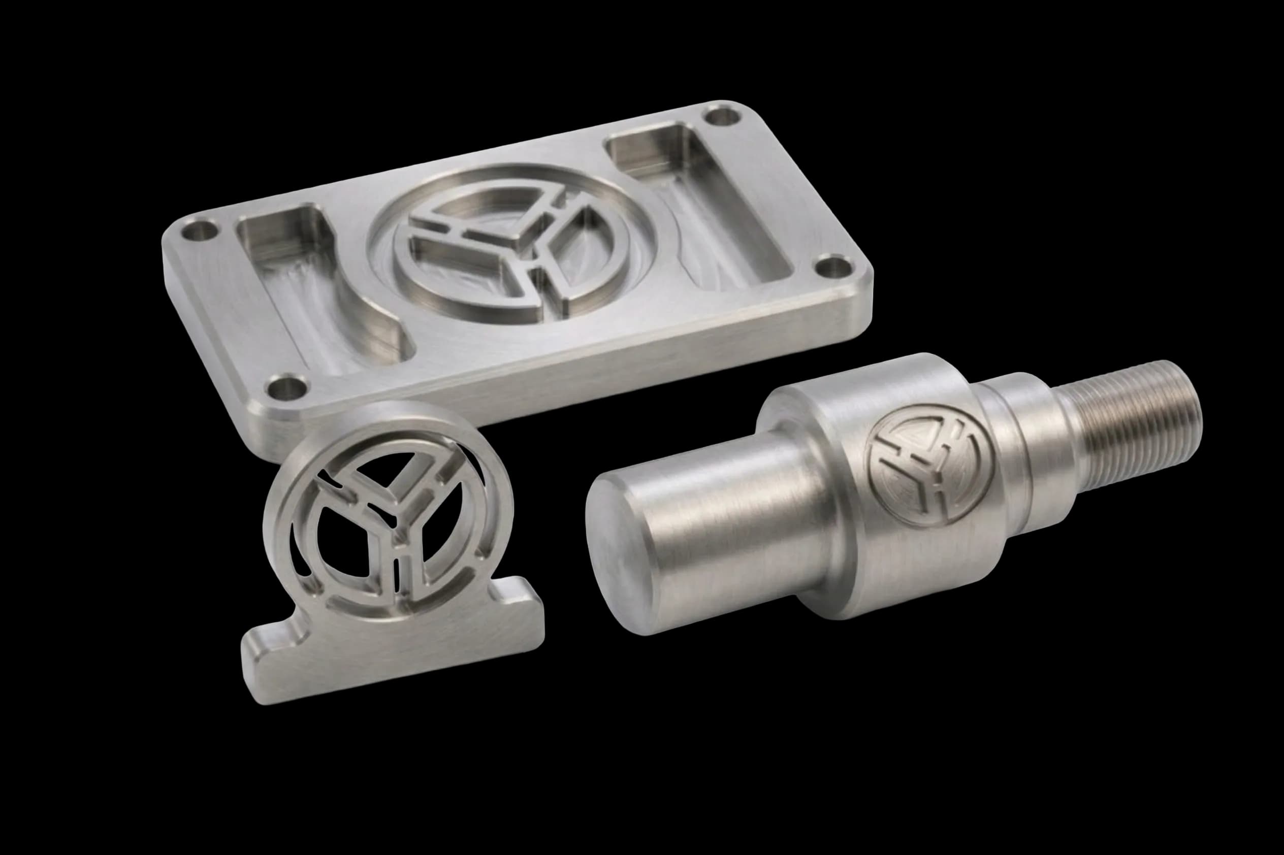 Steel 1018 material stock and machined components for industrial manufacturing