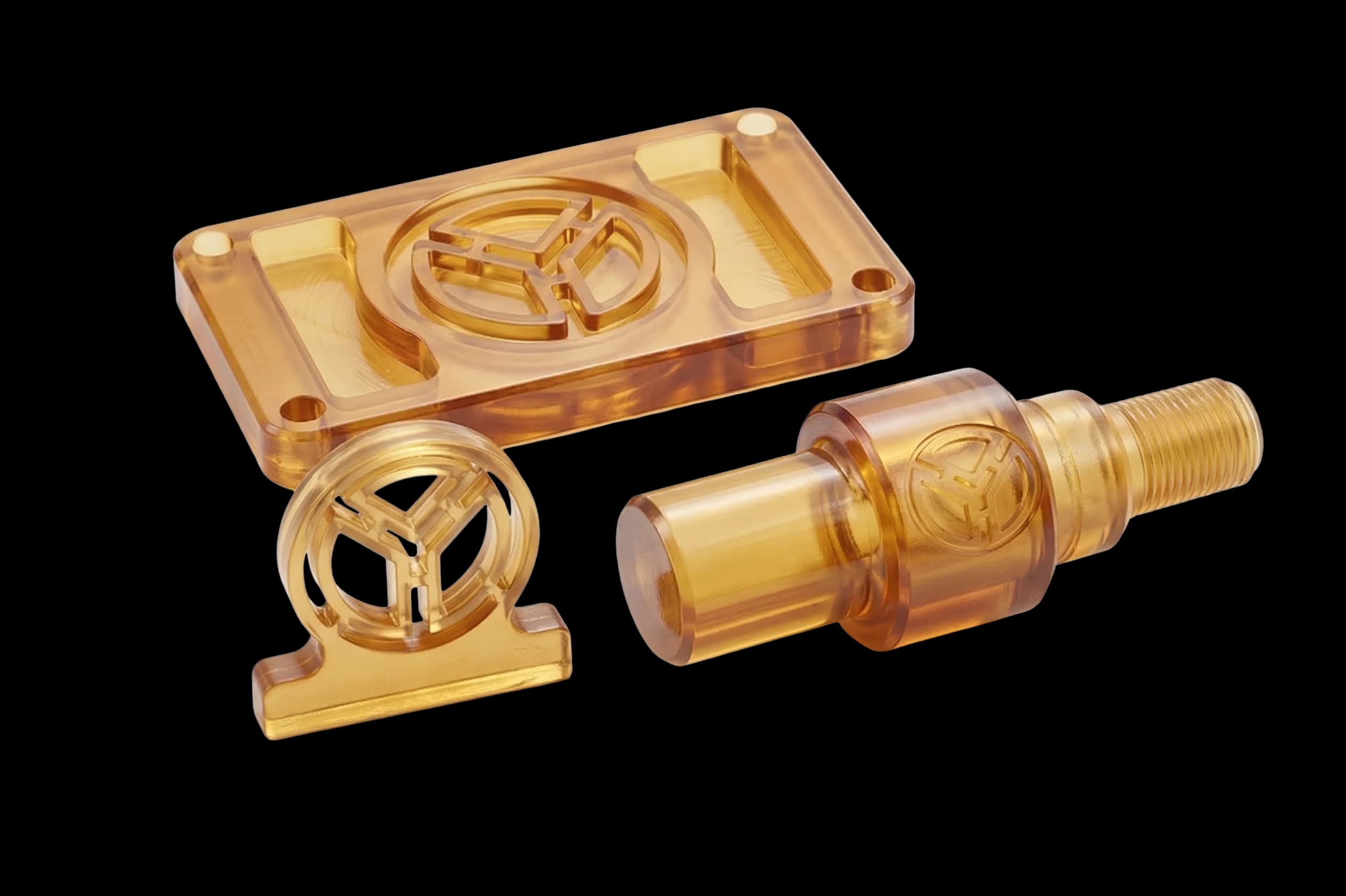 ULTEM PEI material stock and high-performance machined components