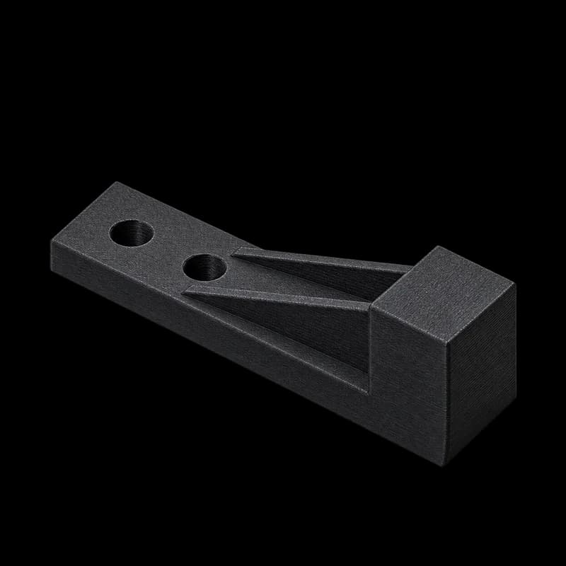 Carbon fiber nylon printed gripper jaw