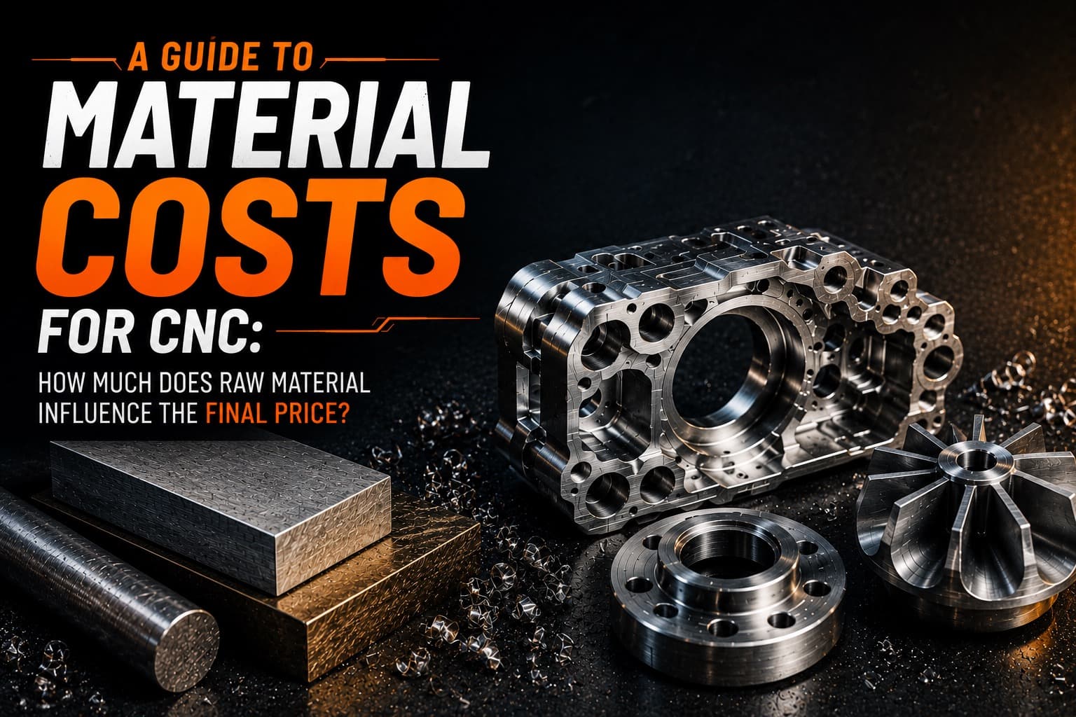 CNC Material Cost Guide: How Much Does Raw Material Affect Final Price?