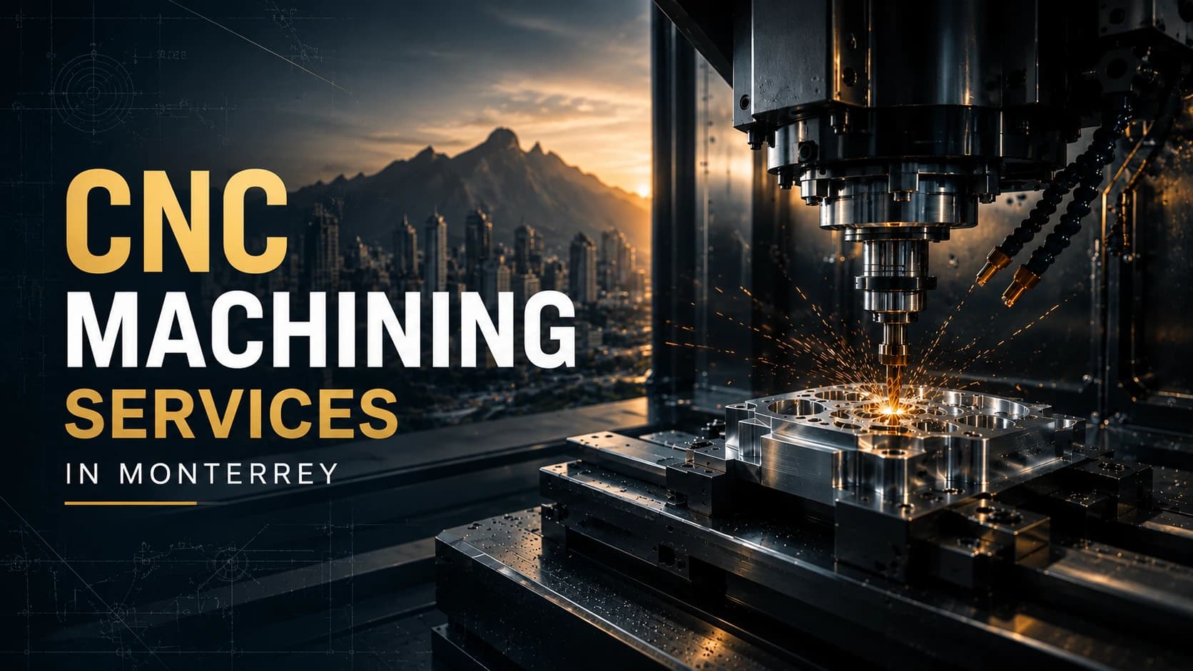 Precision CNC machining services in Monterrey for prototypes and industrial production