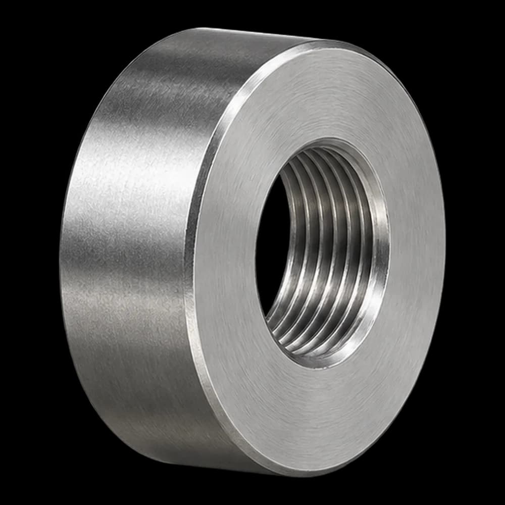 CNC turned threaded bushings