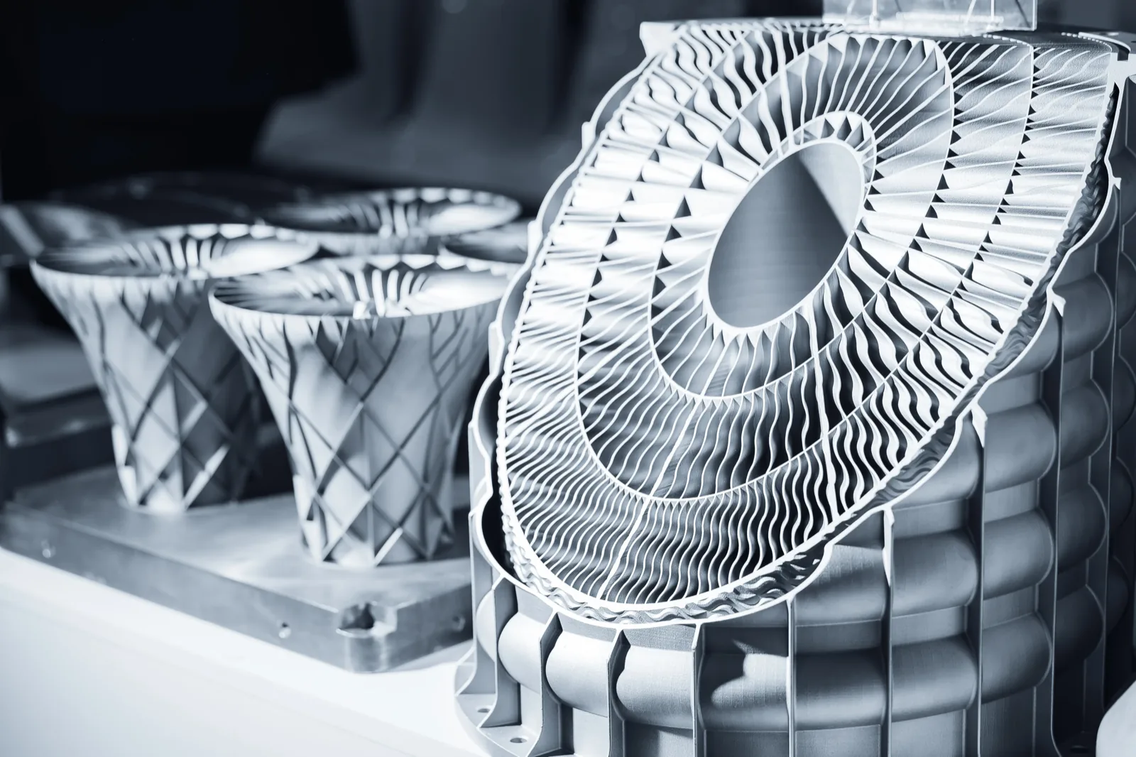 DMLS metal 3D printing service for complex metal components