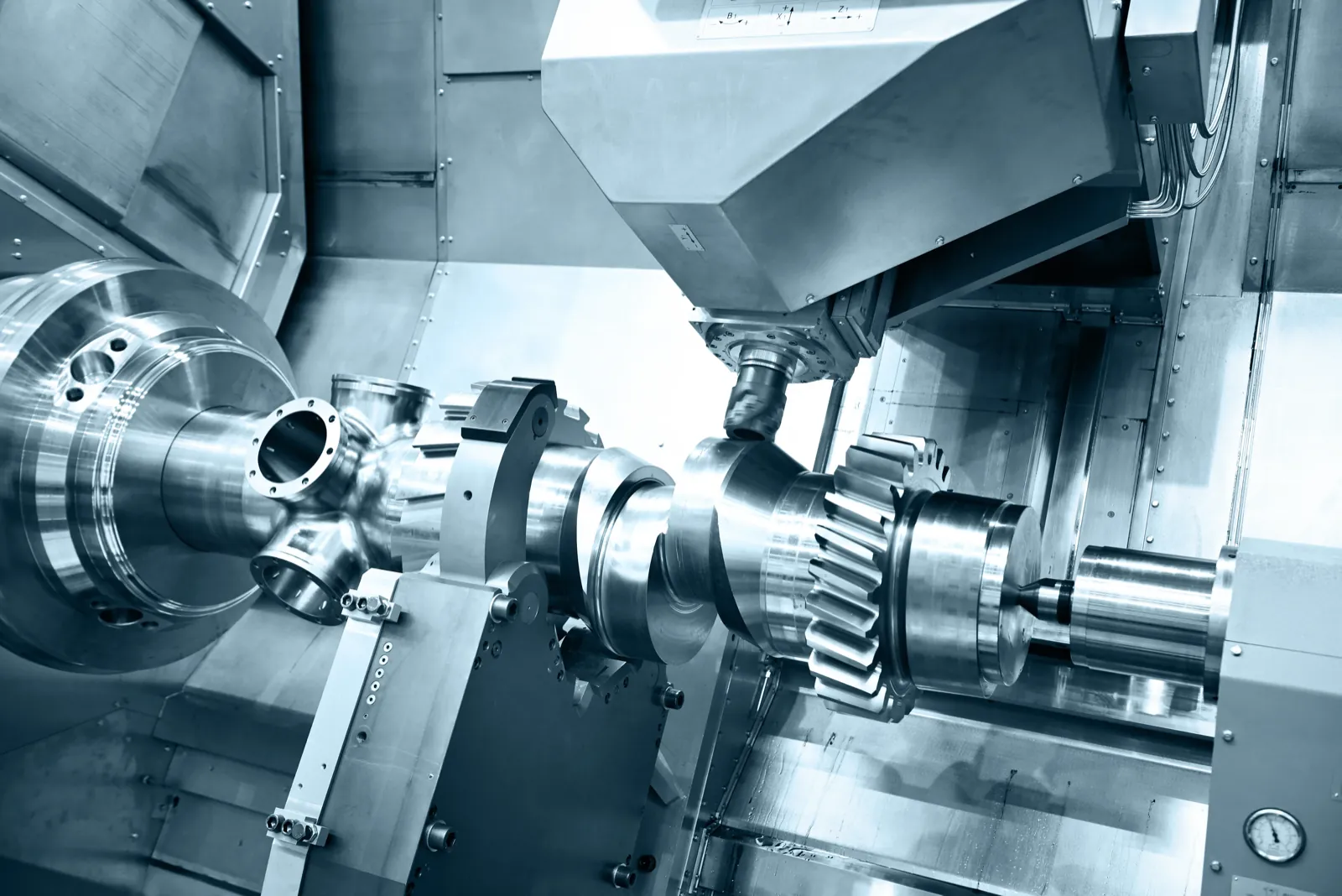 Maquinado CNC Mill-Turn