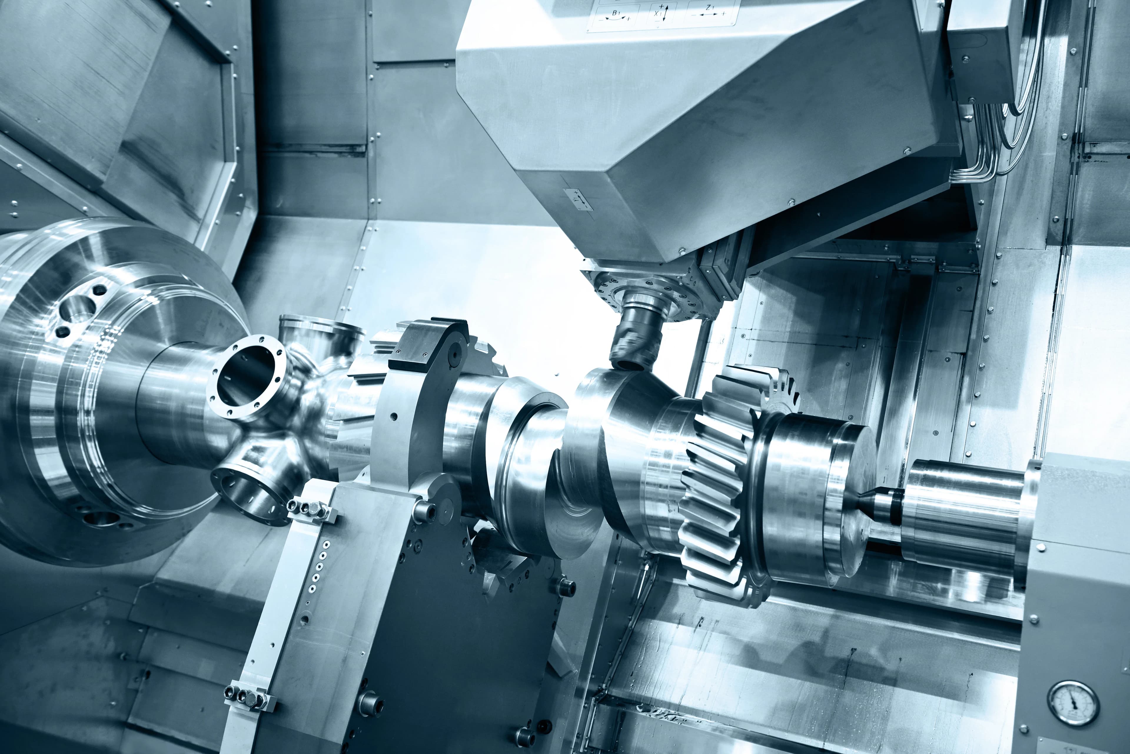 Servicio de fresado-torneado CNC para componentes maquinados complejos