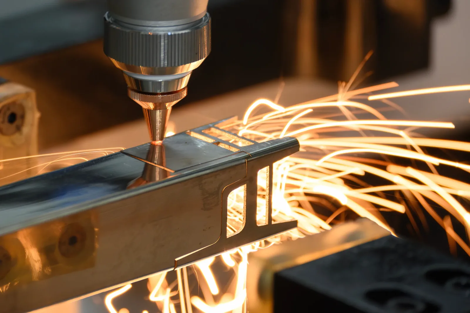 Tube cutting service for fabricated metal structures