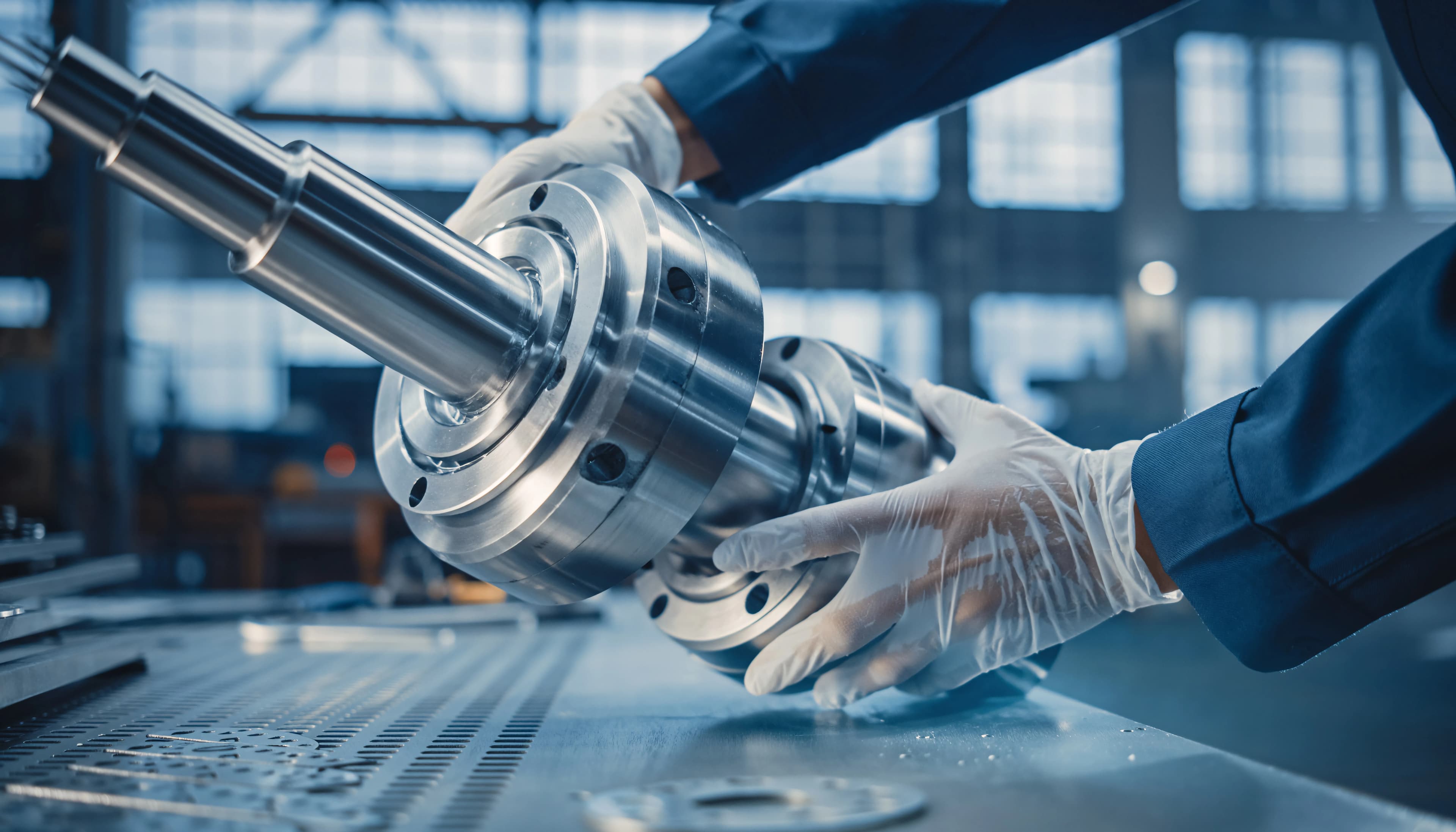 Advanced manufacturing capabilities including CNC machining, sheet metal fabrication, plastic part production, tube bending, and multi-material processes for industrial applications
