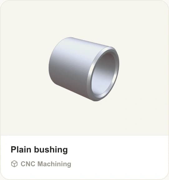 Plain bushing template in the PREMSA portal