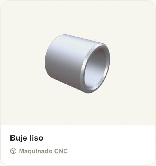 Plantilla de buje liso en el portal de PREMSA