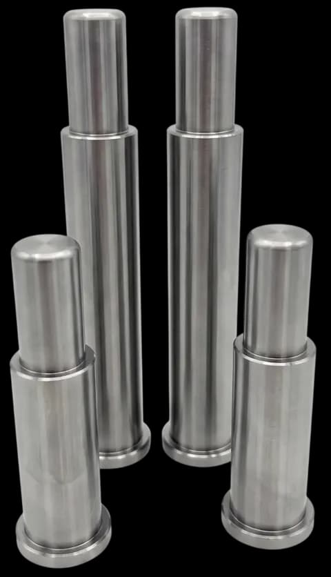 Bolt used in plastic injection molds
