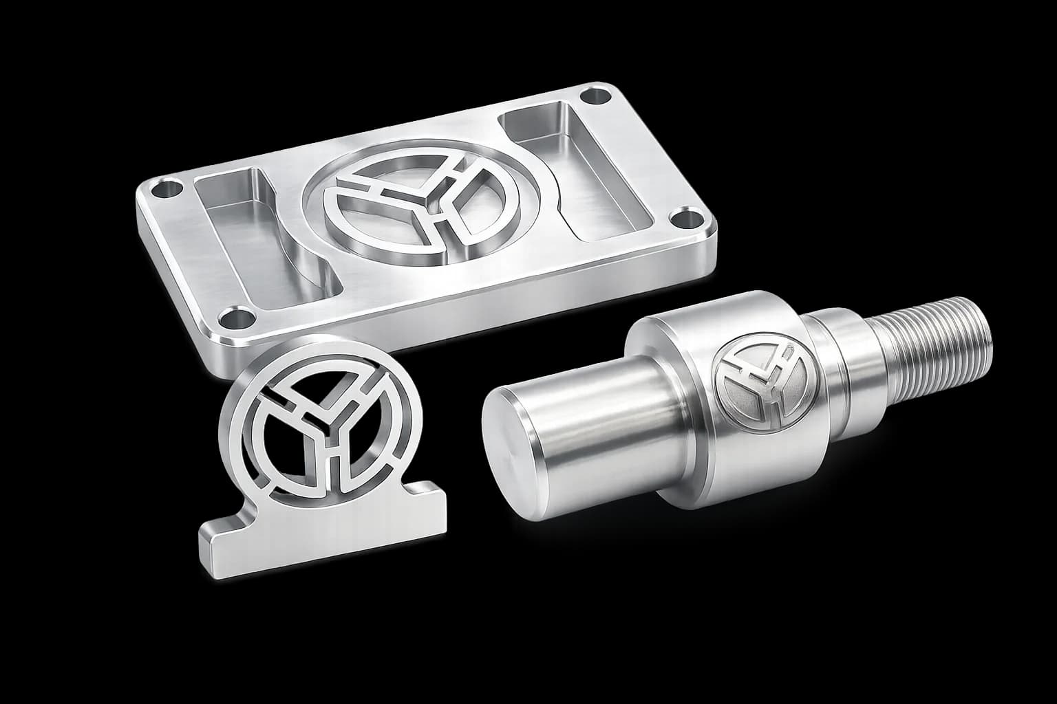 Material de aluminio 6061 T6 y componentes maquinados para manufactura industrial