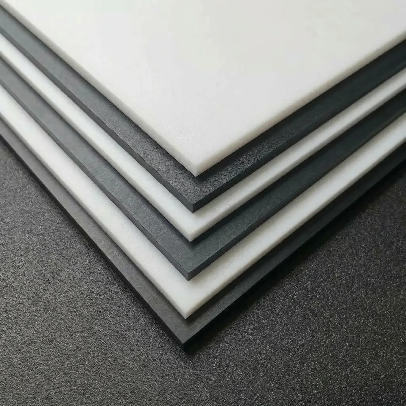Acetal engineering plastic material sample