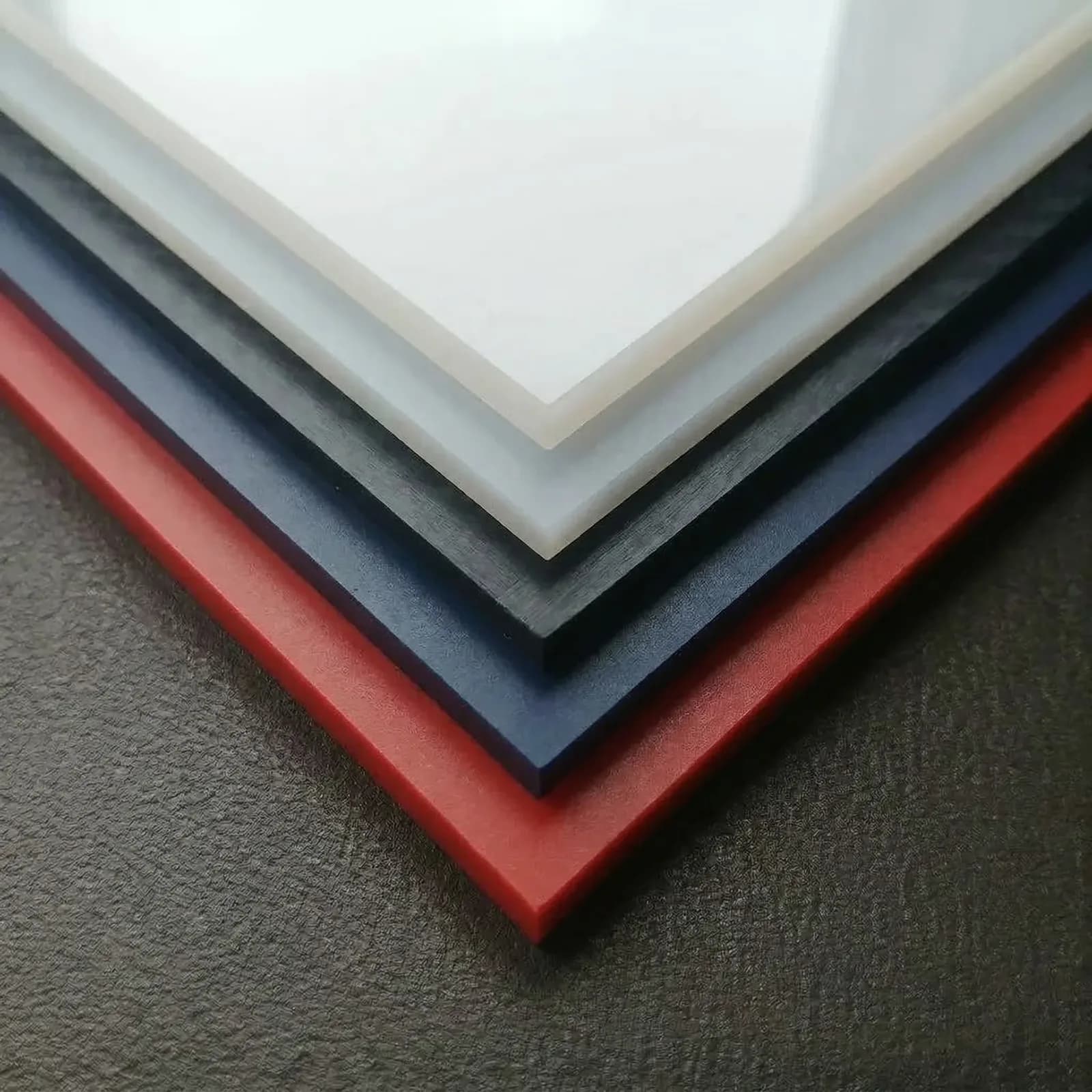 Polypropylene material sample for custom manufacturing