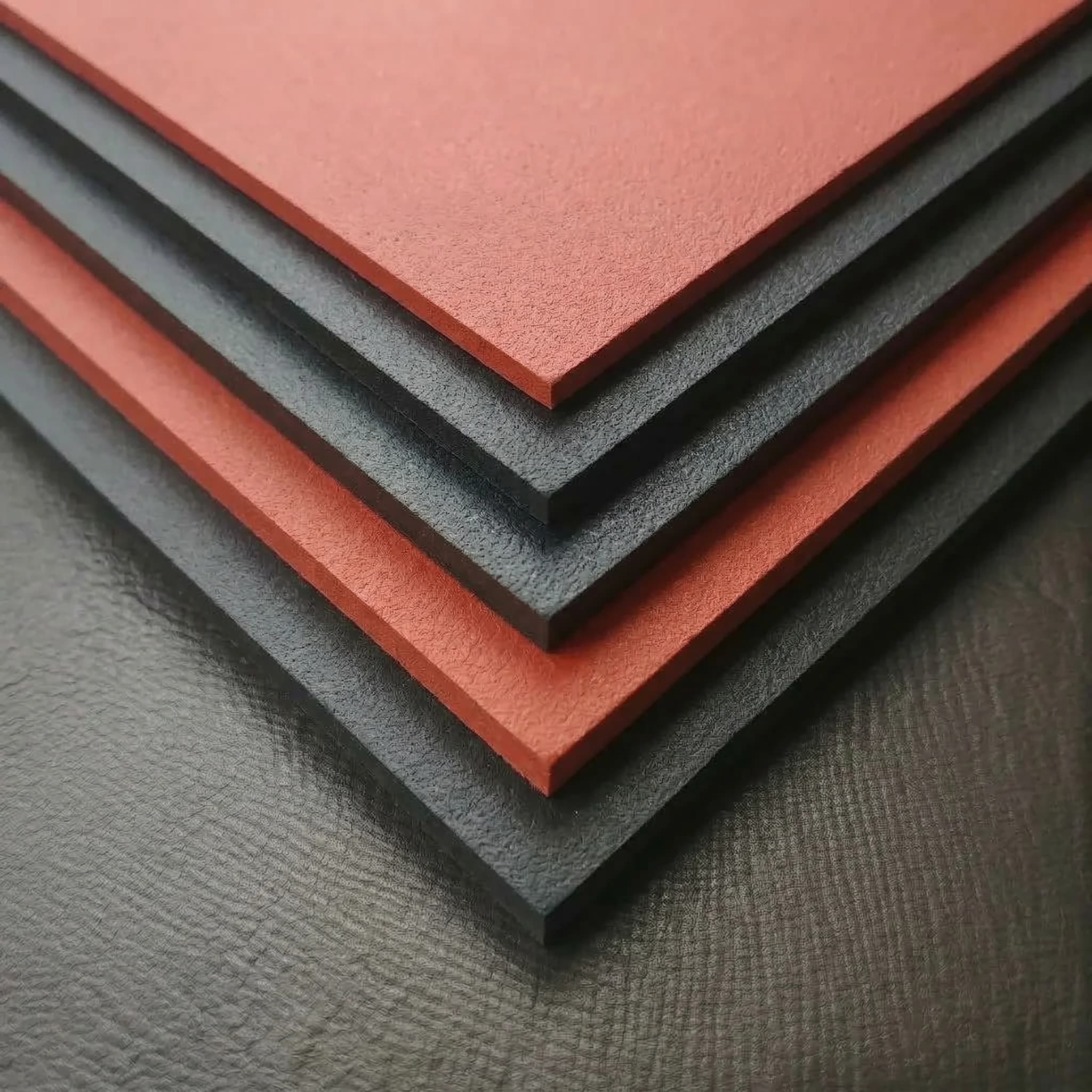 Rubber material sample for custom manufacturing