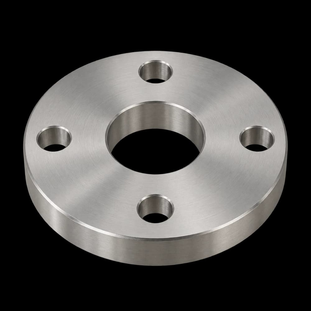 Illustrative image: Flange in stainless steel