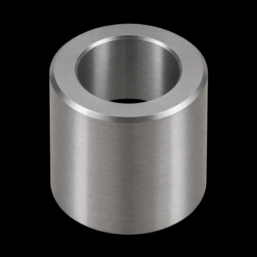Bushings in CNC-machined steel, illustrative image