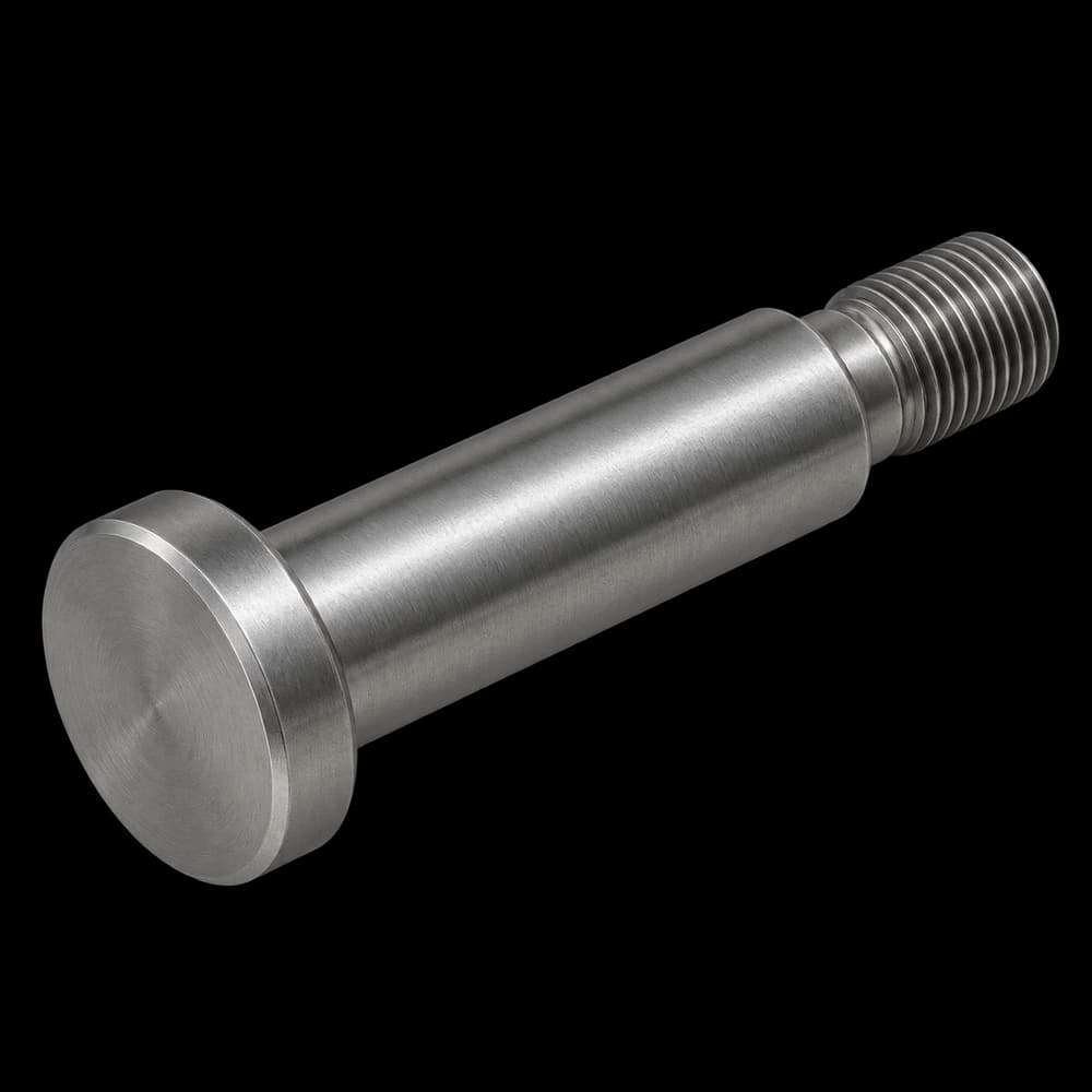 Custom pins in CNC-machined steel, illustrative image
