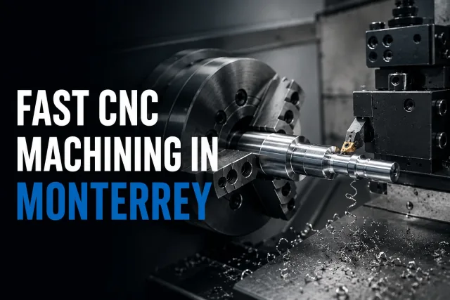 Precision CNC machining in Monterrey for urgent projects with reduced lead times