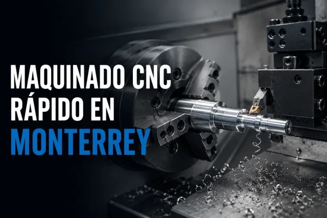 Maquinado CNC de precisión en Monterrey para proyectos urgentes con tiempos de entrega reducidos
