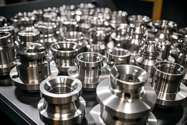 Advanced CNC machining including milling and turning for high-precision industrial metal components with ±0.001 inch tolerance