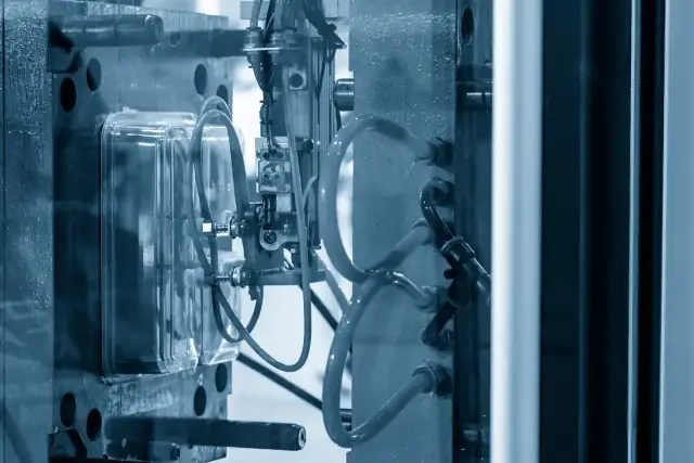Injection molded plastic parts with controlled cosmetics, repeatable dimensions, and validated production process