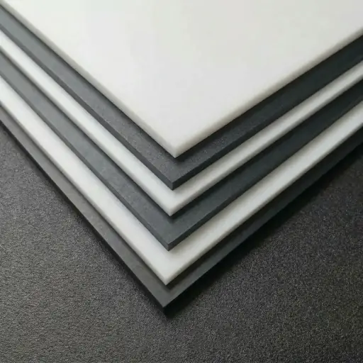Machined acetal POM plastic parts with precision finishing