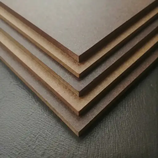CNC cut hardboard panels and fabricated components