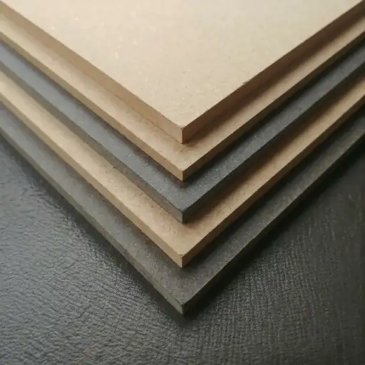 CNC cut MDF panels and fabricated components