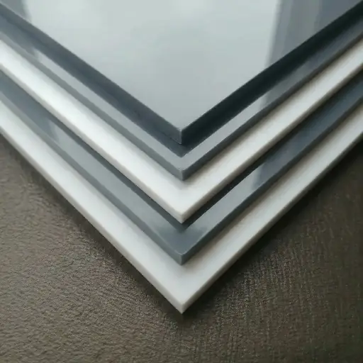 PVC fabricated panels and machined industrial components